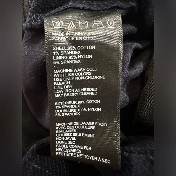 Urban Outfitters BDG April Corduroy Zip Front Jumpsuit-Size Small-Navy Blue - Picture 8 of 11